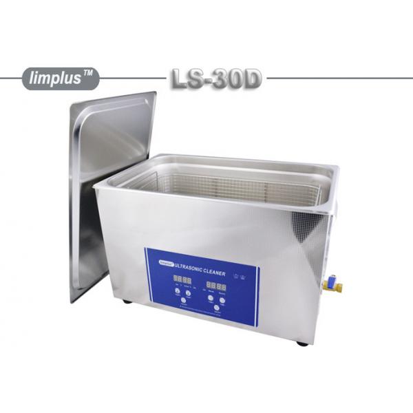 Quality 30Liter Ultrasonic Cleaning Device , Heated Ultrasonic Parts Cleaner For Electronics for sale