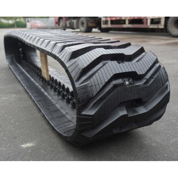 Quality High Tractive Force Bobcat T750 Skid Steer Rubber Tracks 450x86BLx55 with Good Wear Resistance and Tear Resistance for sale