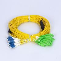 China G657A1 24 Cores Fiber Optic Fanout Cable OS2 Single Mode LC To SC factory