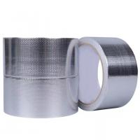 Quality Fireproof HVAC Thermal Insulation Aluminium Tape Heat Resistant Fiberglass Cloth for sale