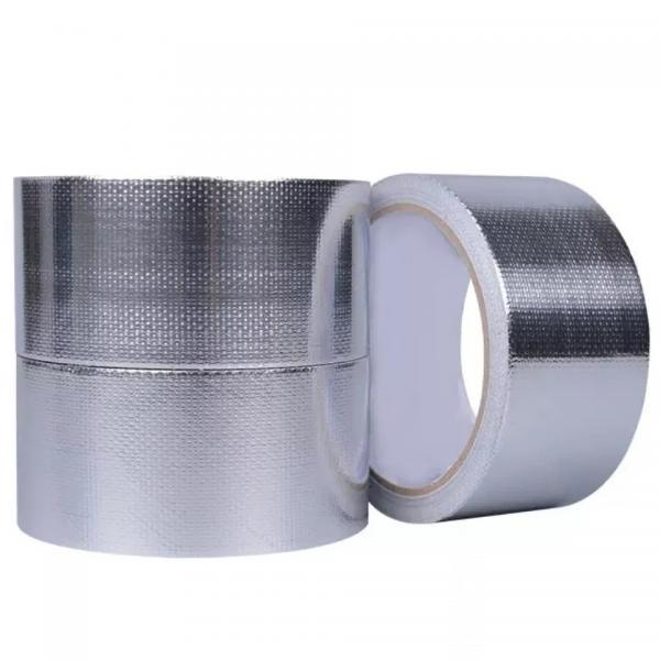 Quality Fireproof HVAC Thermal Insulation Aluminium Tape Heat Resistant Fiberglass Cloth Tape for sale