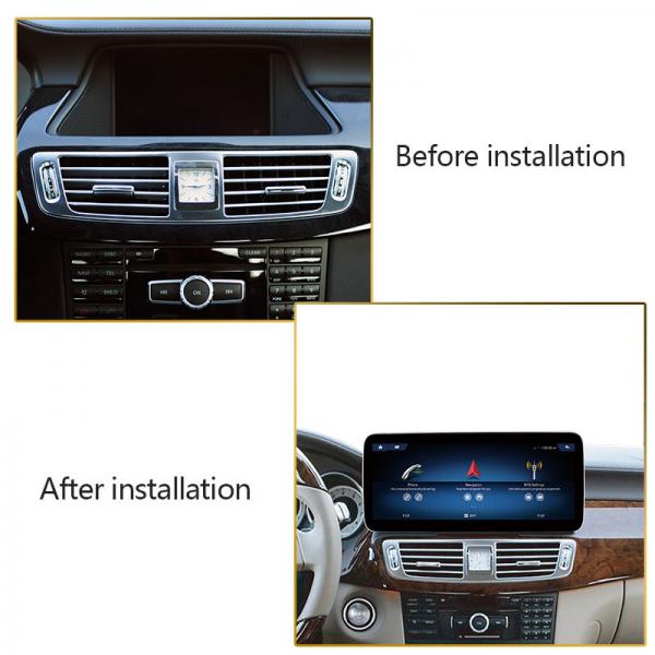 Quality NTG4.0 4.5 5.0 Android Auto Double Din Radio Benz GLS IPS Screen GPS for sale
