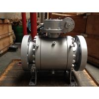 Quality Fire Safe Trunnion Mounted Metal To Metal Seat Ball Valve for sale