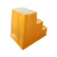 Quality Heavy Duty Yellow Box Step Stool Polyethylene Step Stool for sale