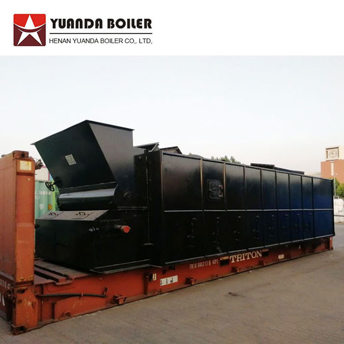 China SZL water tube 10 tph coal fired steam boiler chain grate for textile factory factory