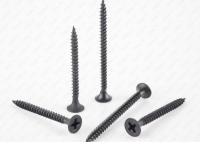 China Phillips Drive Bugle Head Batten Screws Black Phosphated， double thread drywall screw factory