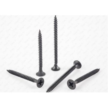 Quality Phillips Drive Bugle Head Batten Screws Black Phosphated， double thread drywall for sale