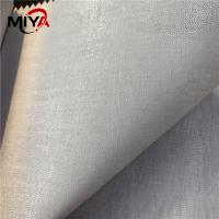 Quality Clothing Brushed Collar 125gsm Woven Fusible Interlining for sale