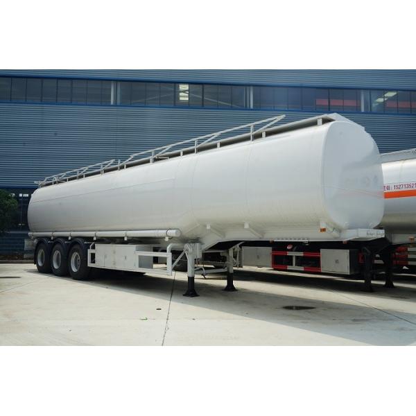 Quality 42000 Liters Fuel Delivery Truck / Petroleum Tanker Trailer 42m3 6 Compartments for sale