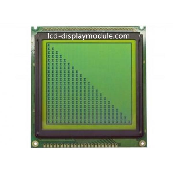 Quality 62.69 * 62.69 mm Viewing LCD Display Module STN With Yellow Green Backlight 5.0V for sale