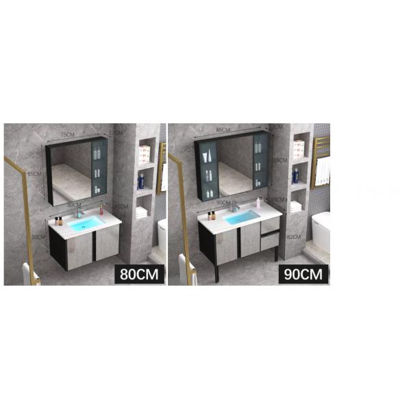 Quality Waterproof Make Up Wash Basin Storage Cabinet Wash Basin Units Cupboards for sale