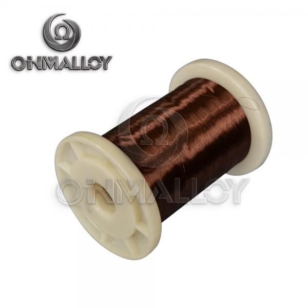 Quality CuNi2 / Alloy30 For Electric Blankets And Pillows / Heat Resistant Copper Alloy Wire for sale