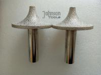 China OD 70mm Stone Profiller Vacuum Brazed Diamond Tools Suit For CNC Machine factory