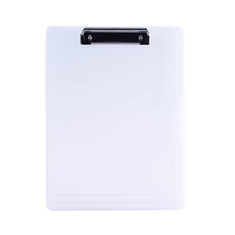 China Multifunction SGS Office Clipboards Custom Colored Plastic Clipboard White Red Blue factory