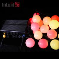 China 240V Outdoor Solar String Lights Music Sync Color Changing IP54 Extensible Decor Lamp factory