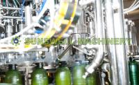 China Pet Bottle 3-In-1 Sirup Fruit Juice Filling Machine Apple Juice Bottling Plant factory