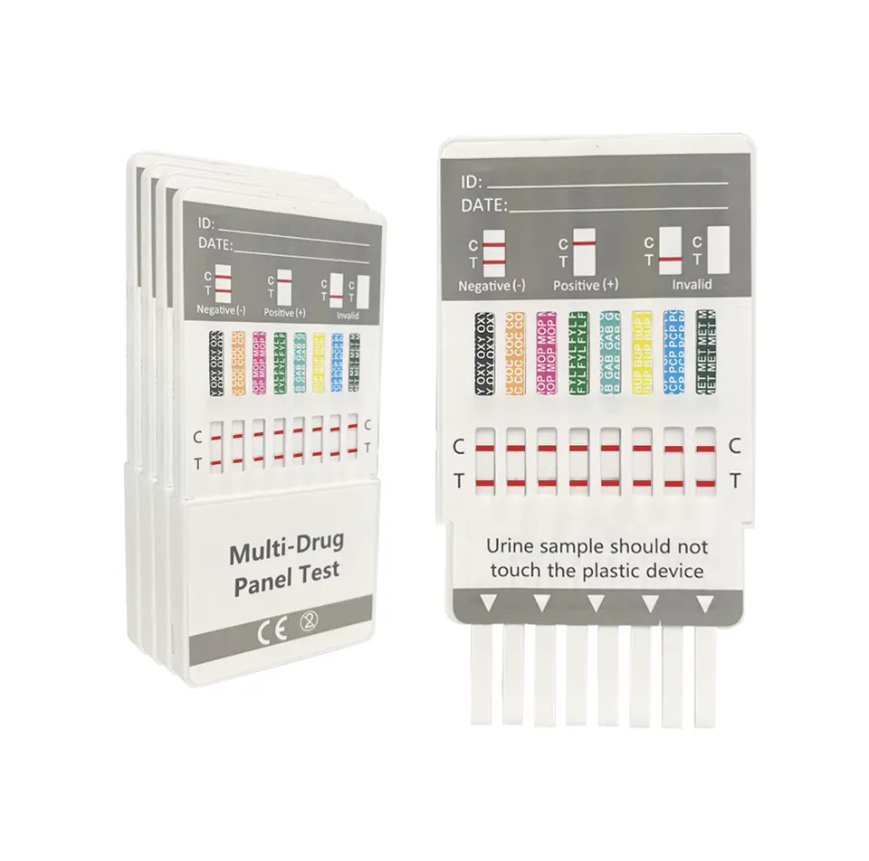 China 6 Panel Multi Drug One Step Urine Drug Abuse Test Kit Medical Diagnostic factory