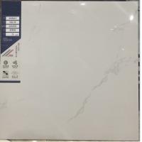 china 9mm Glazed Porcelain Tile Frost Resistant White Waterproof With Rectified Edge
