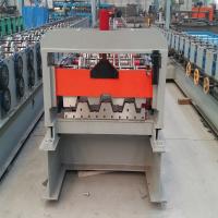 China Lightweight Concrete Forming Machine 915mm Floor Deck Roll Forming Machine factory