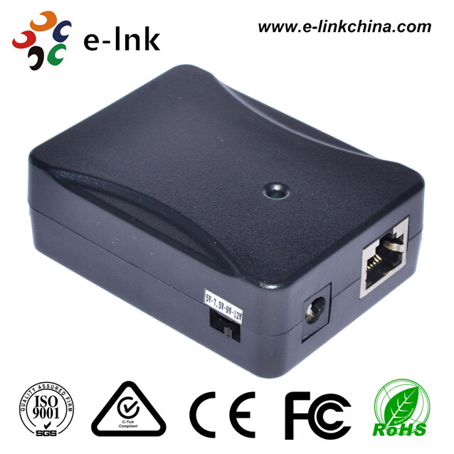 China IEEE 802.3af Gigabit POE Power Over Ethernet Splitter 5v - 12V DC Output For IP Camera factory