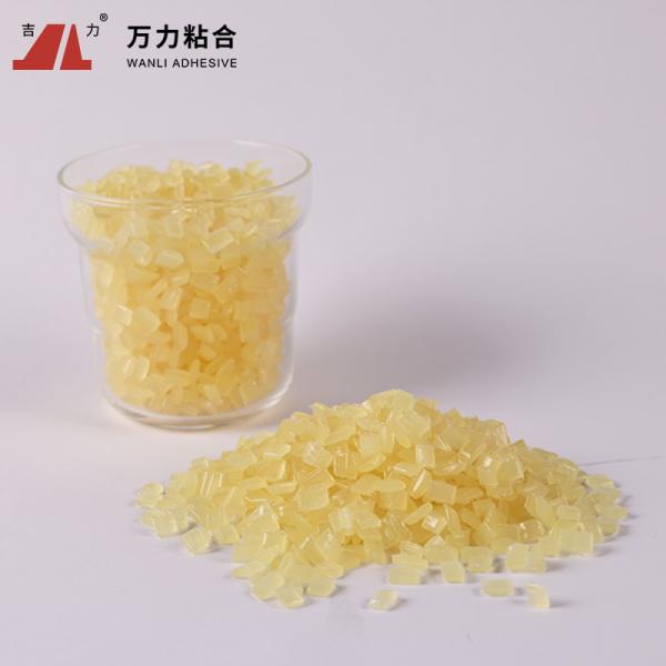 Quality Yellowish Solid Hot Melt Adhesive EVA Flaky High Temp Glue EVA-C-22 for sale
