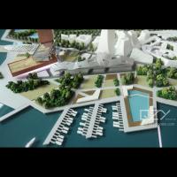 China Urban Planning Models - NBBJ -1:2000 Tencent Da Chan Bay Master Plan Model factory