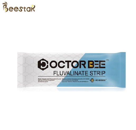 Quality HD Doctor Bee Strips Blue 20 Strips Bee Medicine Against Varroa Mite Fluvalinate Strip for sale