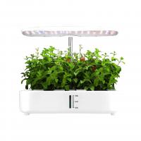 China 24w hydroponics growing system 12pods vegetable fruit home grow mini garden FULL SPECTRUM LARGE CAPACITY factory