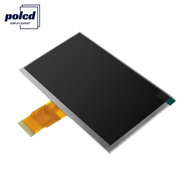 Quality Polcd RoHS 300 Nit 7 Inch Lcd Display 800X480 Pixels TFT LCD Module for sale