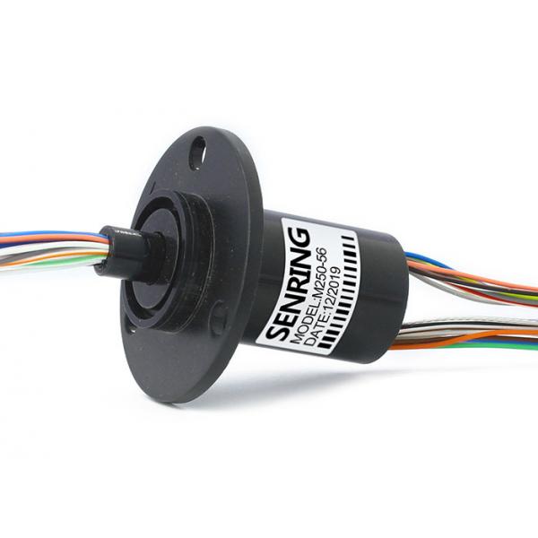 Quality OD 25mm Medium Compact Capsule Slip Ring 1~56 Circuits Signal @2A for sale