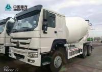 China SINOTRUK HOWO 371hp Stock Concrete Mixer Truck 10 Wheels ZZ1257N3847A factory