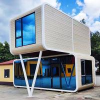 Quality Wooden Apple Cabin 5800 X 2150 X 2500mm Aluminum Alloy 4 People for sale