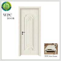 Quality Moisture Resistant Entry WPC Wood Door 45mm Thickness Hotel Use for sale