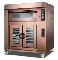 China 3 Deck Electric Baking Ovens For Bread / Independent Temperature Control Evenly Luxuly Bakery Oven Machine factory