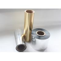 China UV Protection Metalized BOPP Film Glitter Gold Aluminum Foil Laminated For Packaging factory
