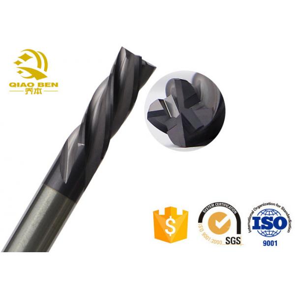 Quality High Performance Rounded Edge End Mill Bull Nose Milling Cutter AlTiN Coating for sale