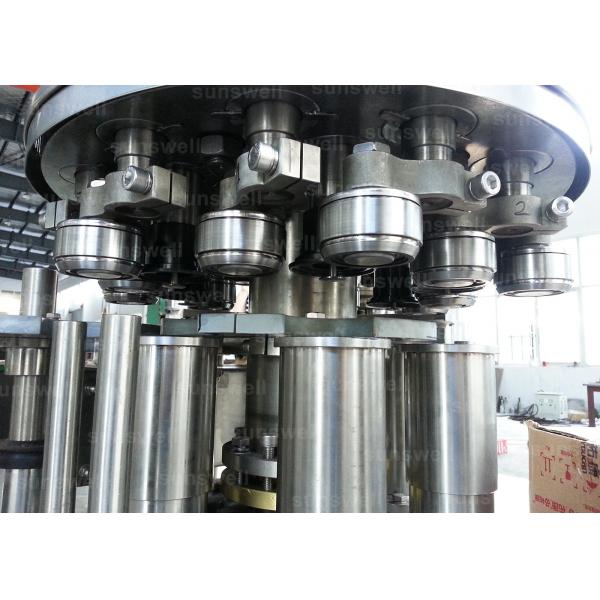 Quality can filling line and seaming carbonated beverage beer, CSD 40 heads Aluminum Can Filling Machine for sale