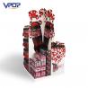 China Promotional Pallet Display Stands CMYK Printing Professional For Chain Store factory