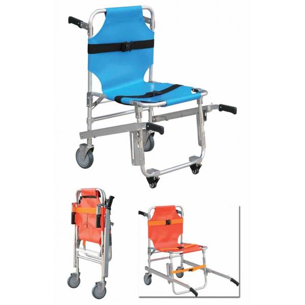 Quality 90 X 51 X 91 Cm Emergency Stair Chair Stretcher For Home Use Aluminum Alloy for sale