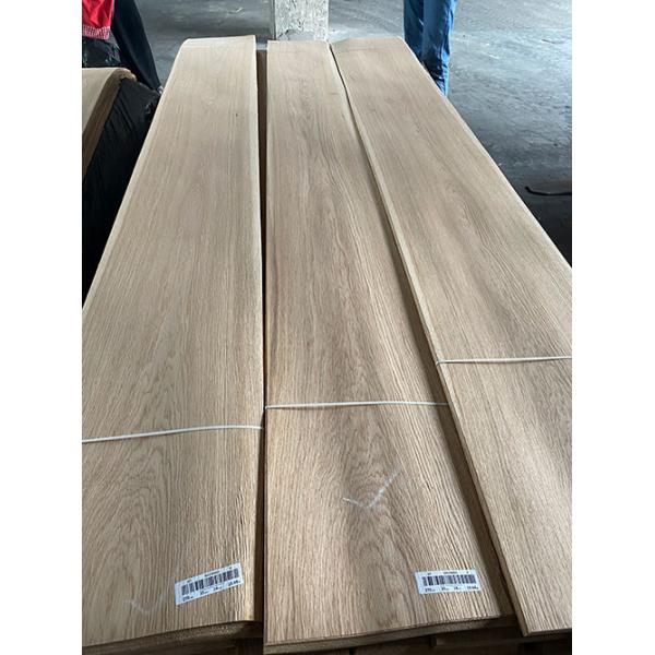 Quality Medium Density ISO9001 Rift Cut White Oak Veneer On Particle Board for sale