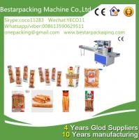 China Flow pack machine for bread sticks,breadsticks,Lance Bread Sticks packing machine factory