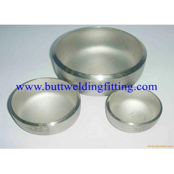 Quality 904l / Wp347 / Wp347h Stainless Steel Pipe Cap 1” Sch80s Asme B16.9 , Asme B16 for sale