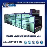 Quality Double Layer 42KW EVA Shoes Injection Machine Belt Oven For Sole Setting for sale