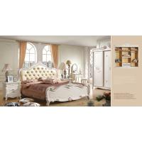 China Mdf bedroom sets victorian style furniture queen bed frame 6033 factory