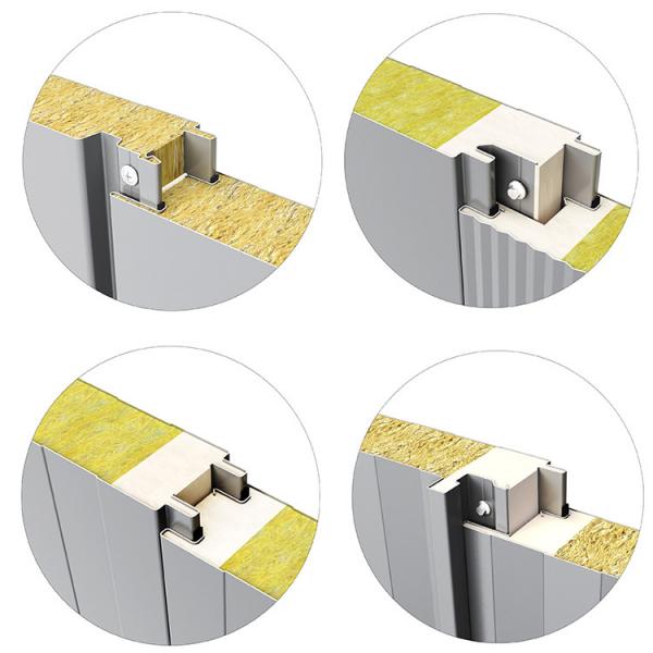 Quality Insulated Wall Glasswool Sandwich Panel Waterproof Rustproof Soundproof for sale