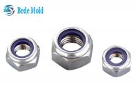 China DIN982 Nylon Locking Nuts Self Locking Nuts M5~M24 Elastic Stop Nuts Stainless Steel Materials factory