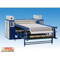 China Large Format Calender Heat Press Machine 420mm Drum Diameter Oil Heating factory