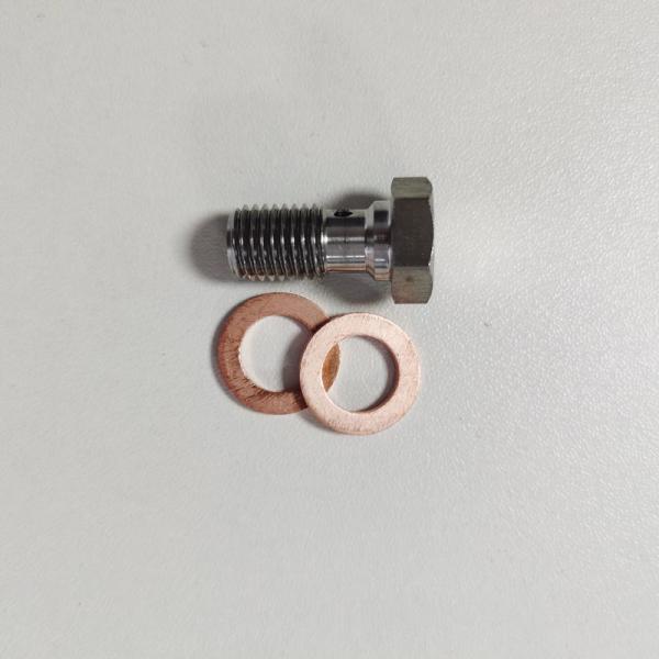 Quality Ultrasonic Cleaning Single Banjo Bolt Fit For Motorcycle 50cc-1800cc for sale