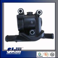 China Xs4g9k478cb Ford Engine Coolant Thermostat Plastic Housing With Gasket Th9 factory