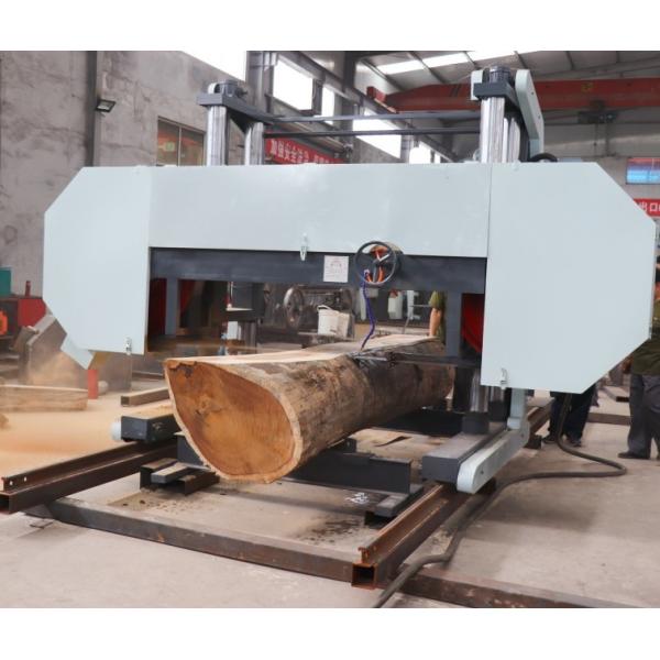 Quality Electric Motor Large Bandsaw Mill Horizontal Band Saw For Cutting Logs for sale